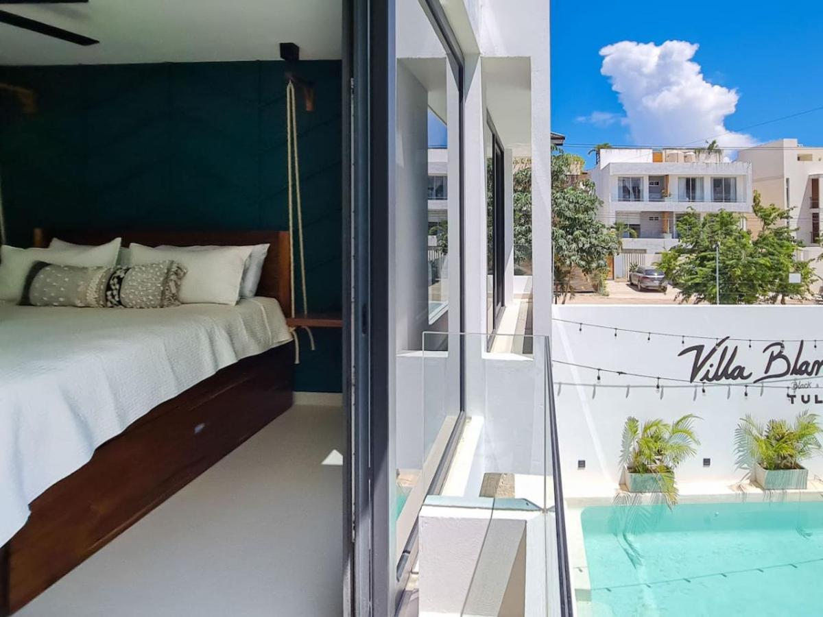 Villa Blanca Incredible 2Br Villa - Private Pool Free Beach Club Tulum Esterno foto