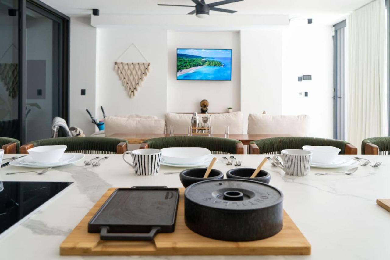 Villa Blanca Incredible 2Br Villa - Private Pool Free Beach Club Tulum Esterno foto