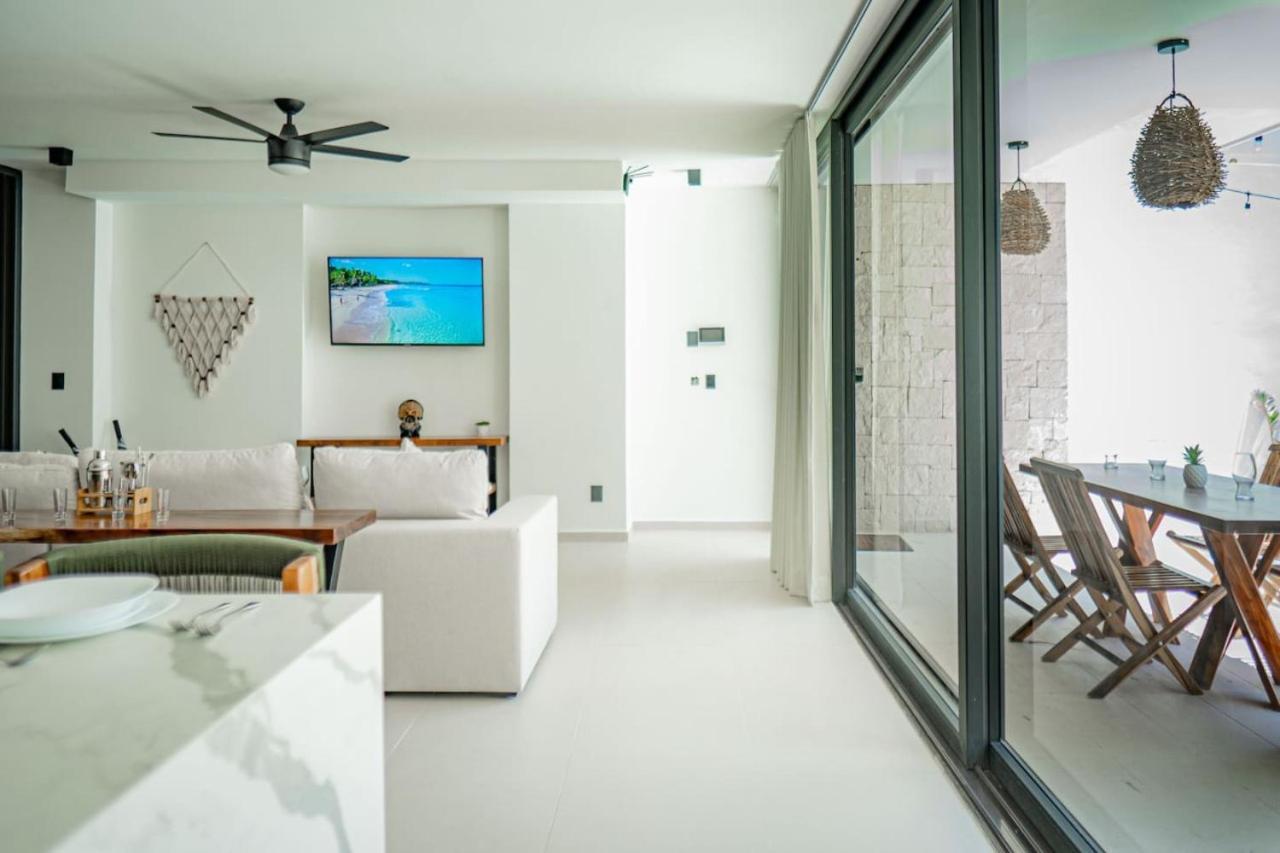 Villa Blanca Incredible 2Br Villa - Private Pool Free Beach Club Tulum Esterno foto