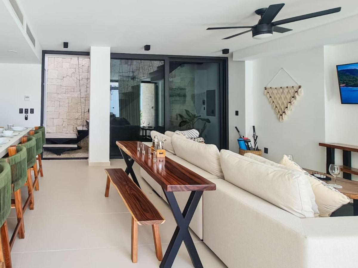 Villa Blanca Incredible 2Br Villa - Private Pool Free Beach Club Tulum Esterno foto